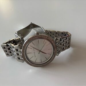 Michael Kors Silver-Tone Bracelet Watch